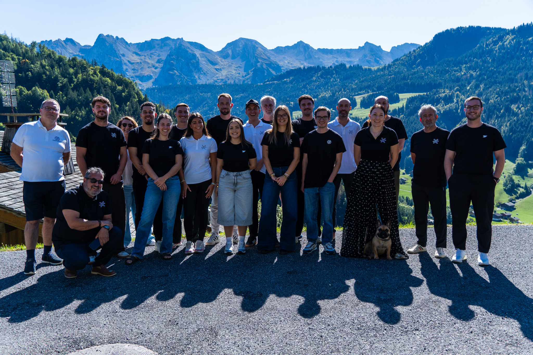 Photo de groupe de l'équipe Arjan au Séminaire EFFOR