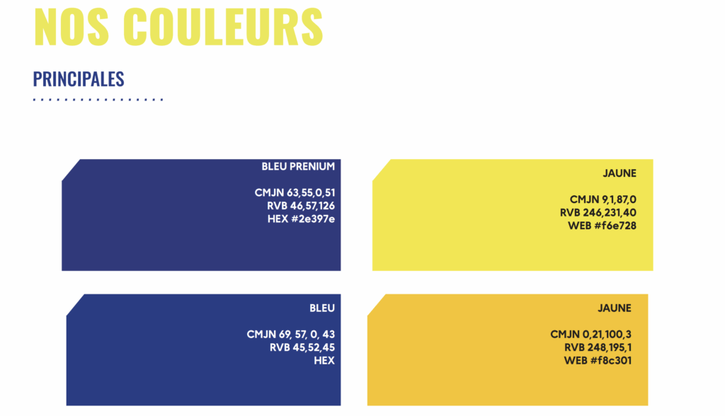 Charte Graphique Devenir Graphiste en alternance